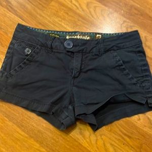Navy shorts size 7/28